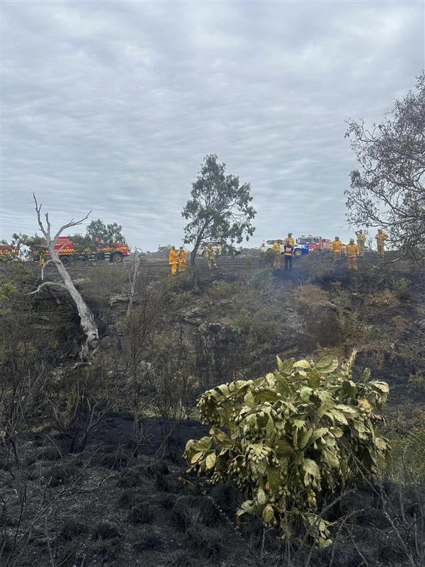 Toolern Vale Fire Brigade responded to a private escaped burn-off